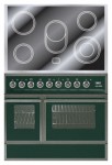 Köök Pliit ILVE QDCE-90W-MP Green 90.00x85.00x60.00 cm