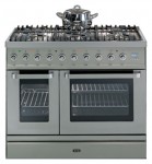 Fogão de Cozinha ILVE TD-906L-MP Stainless-Steel 90.00x91.00x60.00 cm