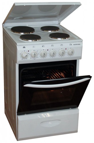 Estufa de la cocina Rainford RFE-5511W Foto, características