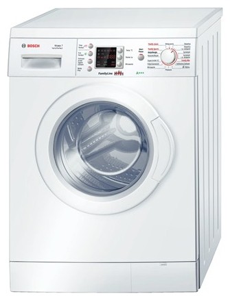 Tvättmaskin Bosch WAE 2448 F Fil, egenskaper
