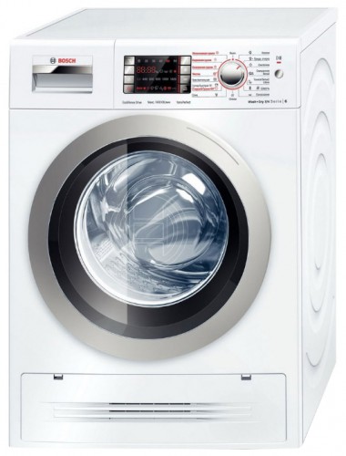 çamaşır makinesi Bosch WVH 28442 fotoğraf, özellikleri