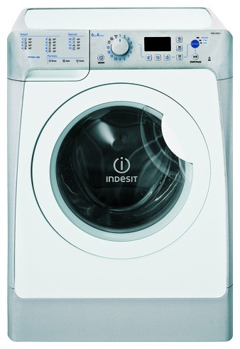 वॉशिंग मशीन Indesit PWSE 6127 S तस्वीर, विशेषताएँ