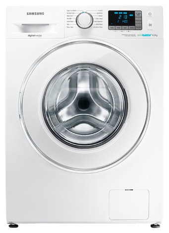 Máquina de lavar Samsung WF60F4E5W2W Foto, características