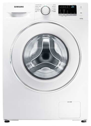 Vaskemaskin Samsung WW60J3090JW Bilde, kjennetegn