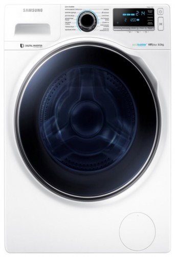 वॉशिंग मशीन Samsung WW80J7250GW तस्वीर, विशेषताएँ