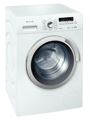 Máquina de lavar Siemens WS 10K267 Foto, características