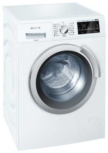 Máquina de lavar Siemens WS 12T440 Foto, características