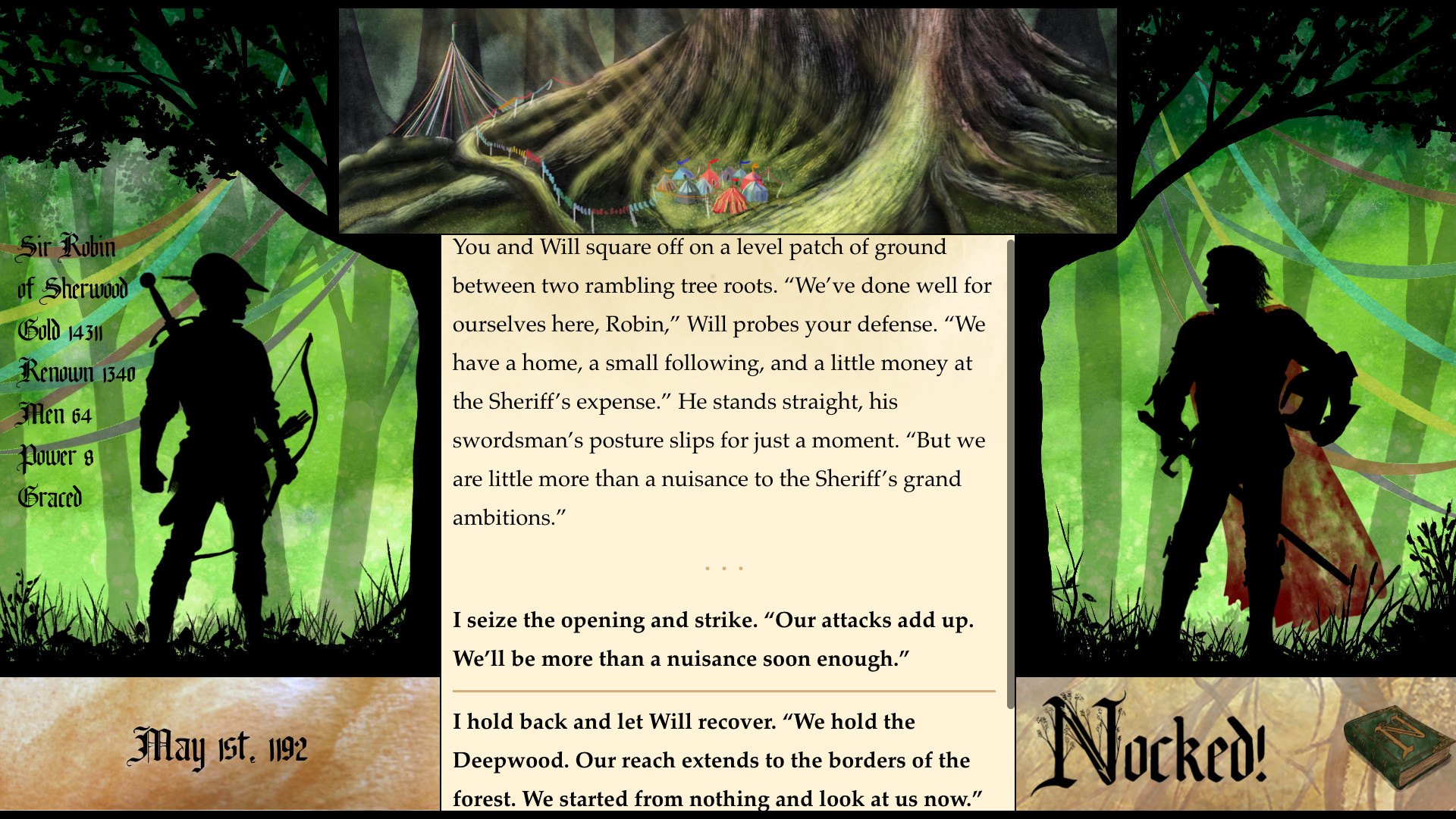 Nocked! True Tales of Robin Hood Steam CD Key, 2.88$