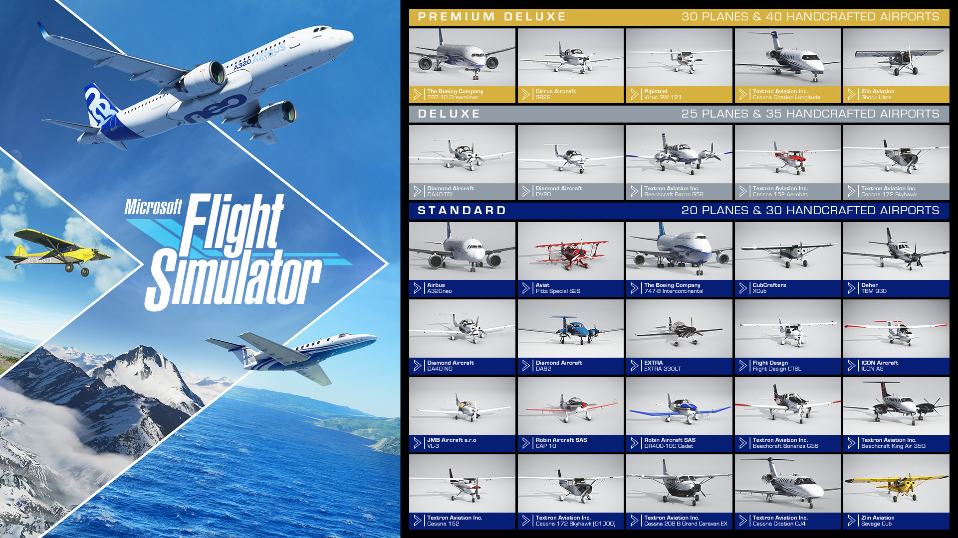 Microsoft Flight Simulator Premium Deluxe Game of the Year Edition EU Xbox Series X|S / Windows 10 CD Key, 102.81$