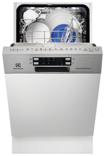 Mesin basuh pinggan mangkuk Electrolux ESI 4500 ROX foto, ciri-ciri