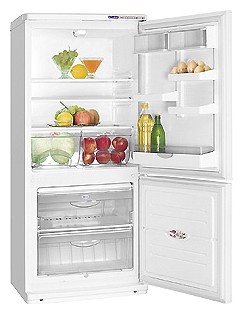 Refrigerator ATLANT ХМ 4008-001 larawan, katangian