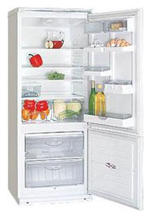 Refrigerator ATLANT ХМ 4009-001 larawan, katangian