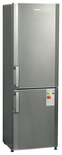 Refrigerator BEKO CS 334020 S larawan, katangian
