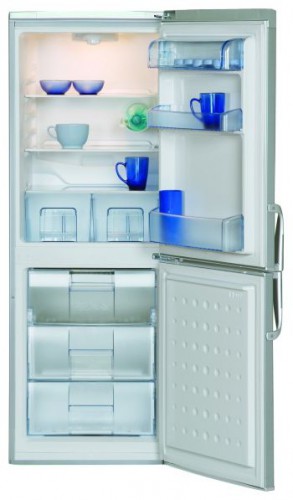 Refrigerator BEKO CSA 24002 S larawan, katangian
