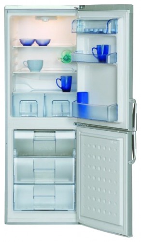 Refrigerator BEKO CSA 24022 S larawan, katangian