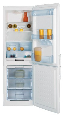 Refrigerator BEKO CSA 34030 larawan, katangian