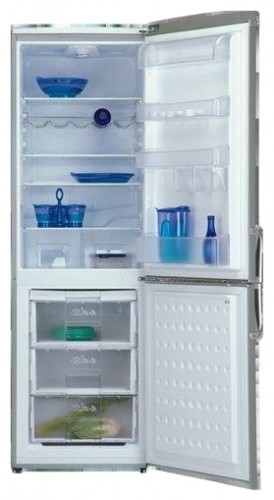Refrigerator BEKO CVA 34123 X larawan, katangian