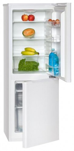 Refrigerator Bomann KG319 white larawan, katangian