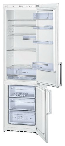 Refrigerator Bosch KGE39AW25 larawan, katangian