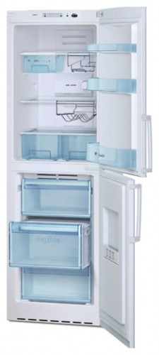 Refrigerator Bosch KGN34X00 larawan, katangian