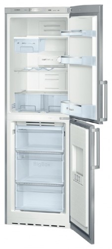 Refrigerator Bosch KGN34X44 larawan, katangian