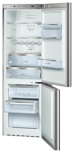Refrigerator Bosch KGN36S53 larawan, katangian