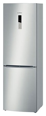 Refrigerator Bosch KGN36VL11 larawan, katangian