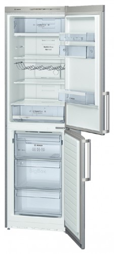 Refrigerator Bosch KGN39VI20 larawan, katangian