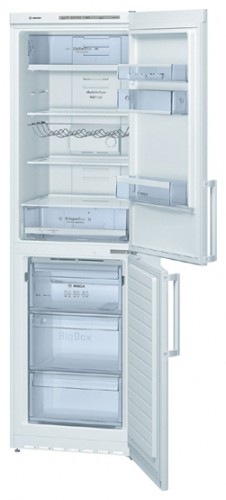 Refrigerator Bosch KGN39VW20 larawan, katangian