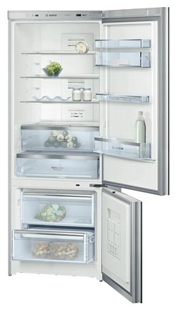 Refrigerator Bosch KGN57SB32N larawan, katangian