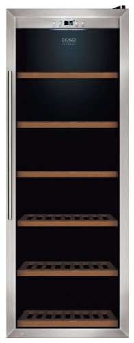 Refrigerator Caso WineSafe 137 larawan, katangian