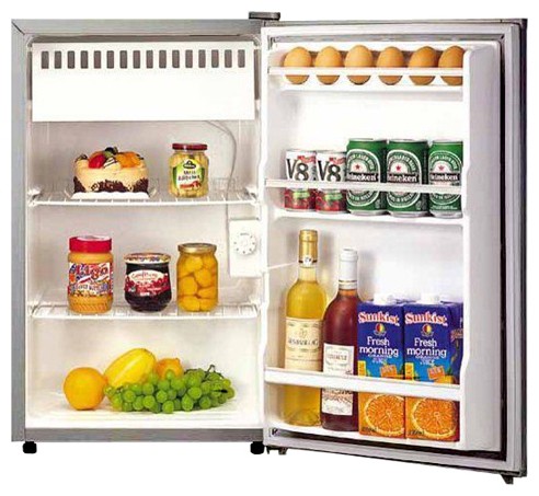 Refrigerator Daewoo Electronics FR-092A IX larawan, katangian