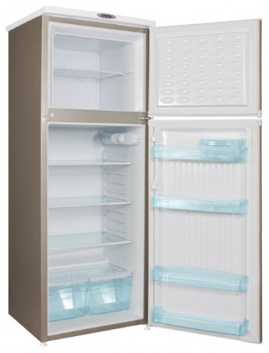 Refrigerator DON R 226 металлик larawan, katangian