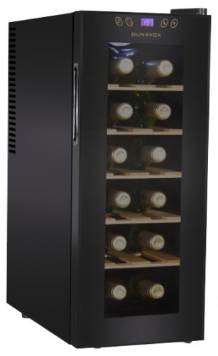 Refrigerator Dunavox DX-12.35DG larawan, katangian