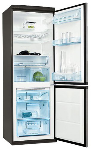 Refrigerator Electrolux ENB 32633 X larawan, katangian