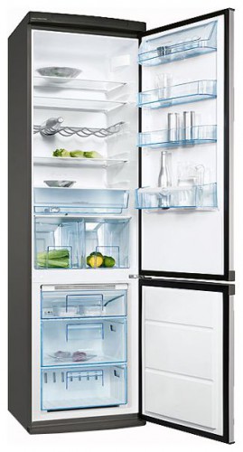 Refrigerator Electrolux ENB 38633 X larawan, katangian