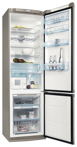 Refrigerator Electrolux ENB 38637 X larawan, katangian