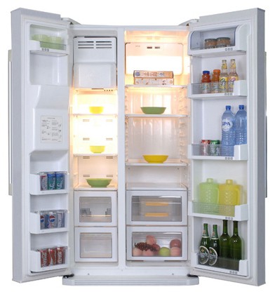Refrigerator Haier HRF-661FF/ASS larawan, katangian