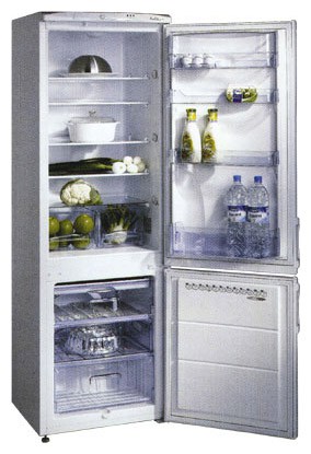 Refrigerator Hansa RFAK310iAFP Inox larawan, katangian