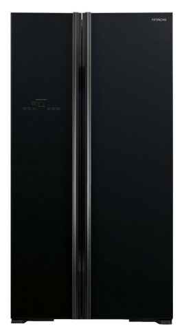 Kylskåp Hitachi R-S700GPRU2GBK Fil, egenskaper