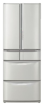 Kylskåp Hitachi R-SF57AMUSH Fil, egenskaper
