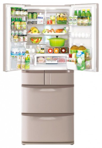 Kühlschrank Hitachi R-SF57AMUT Foto, Charakteristik