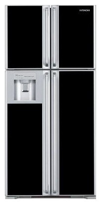 Refrigerator Hitachi R-W660EUC91GBK larawan, katangian
