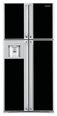 Refrigerator Hitachi R-W660EUN9GBK larawan, katangian