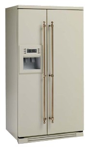 Refrigerator ILVE RN 90 SBS IX larawan, katangian