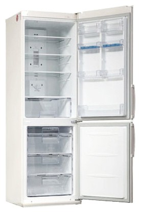 ตู้เย็น LG GA-B379 UVQA รูปถ่าย, ลักษณะเฉพาะ