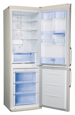 ตู้เย็น LG GA-B399 UEQA รูปถ่าย, ลักษณะเฉพาะ