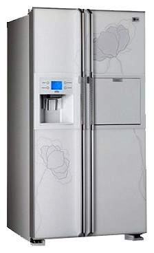 Refrigerator LG GC-P217 LGMR larawan, katangian