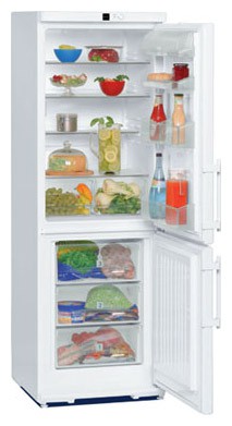 Refrigerator Liebherr CU 3501 larawan, katangian