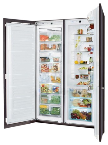 Refrigerator Liebherr SBS 61I4 larawan, katangian